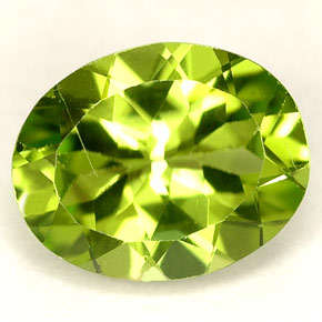 Natural Mined Peridot 6.8x4.9mm 0.730cts