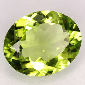 Natural Mined Peridot 6.2x4.3mm 0.530cts