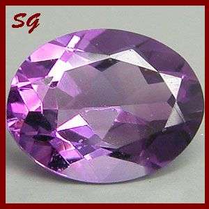 Natural Mined Brazilian Amethyst 7.8x5.8mm 1.285cts