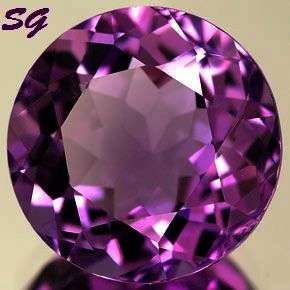 Natural Mined Round African Amethyst 5.05mm 0.490cts