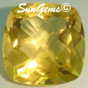 Natural Mined Cushion Citrine 7.00mm 1.875cts