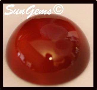 *Natural Red Agate  8.mm, 1.65cts