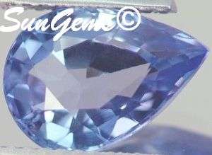 Natural Mined Tanzanite, 4.9mm X 3.1mm, 0.195cts