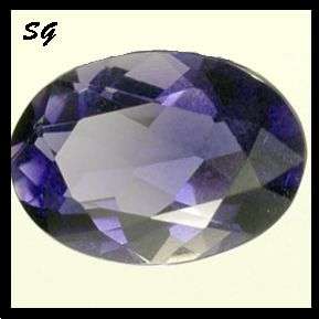 Natural Mined Iolite; 4.05mm X 3.15mm 0.155cts