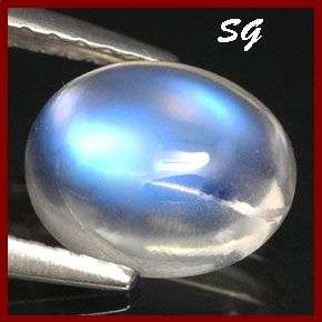 Natural Mined Rainbow Moonstone 1.300cts 7.05mm X 5.15mm