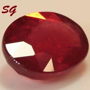Stunning Natrural mined Ruby 7.20mm x 5.20mm 1.070cts