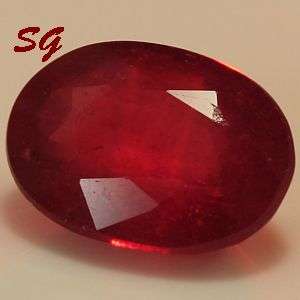 Stunning Natrural mined Ruby 7.25mm x 5.30mm 1.435cts