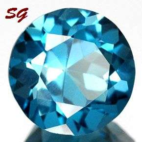 Natural Mined Swiss Topaz  5.08mm  0.740cts