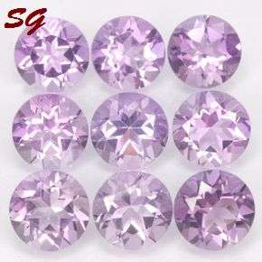 Natural Mined Brazilian Amethyst parcel  3.05mm each 0.099cts each