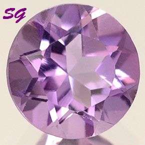 Natural Mined Amethyst 8.8mm X 6.1mm  2.50cts