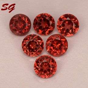 Natural Mined Garnet pair 2.10mm 0.055cts each