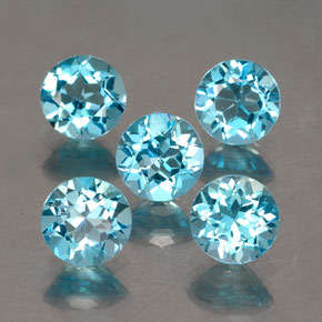 Natural Mined Topaz 3.10mm 0.141cts each