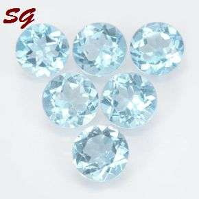 Natural Mined Aquamarine 3.10mm 0.109cts