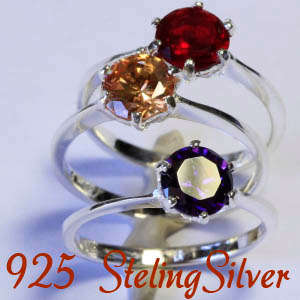 Russian created AAA++ CZ & Solid 925 Sterling silver ring size 5# + 1.44g