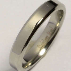 Solid Stainless Steel ring size 9# + 3.40g