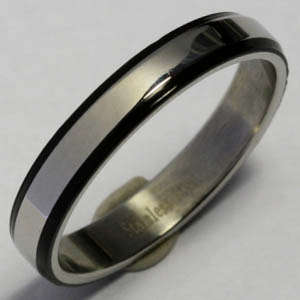 Solid Stainless Steel ring size 11# + 2.77g
