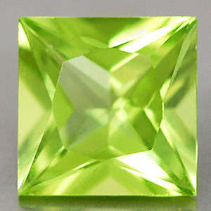 Natural Mined Peridot 6.25mm 1.07cts