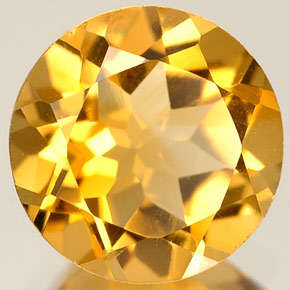 Natural Mined Citrine 9.30mm & 2.58cts