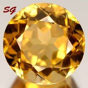Natural Mined Citrine 7.80mm & 1.66cts