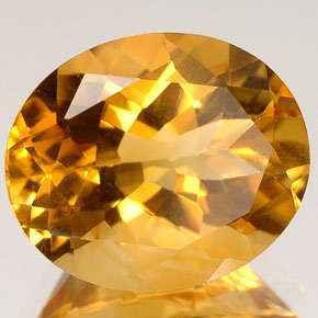 Natural Mined Citrine 12.5x10.5mm & 4.70cts