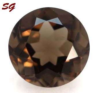 Natural Mined Smokey Quartz  3.30mm  0.130cts