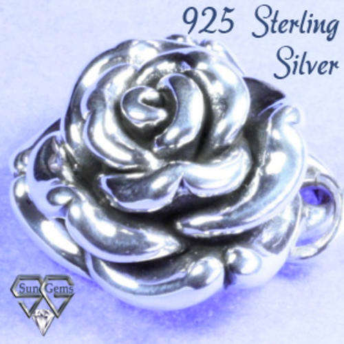 Solid 925 Sterling Silver pendant 24mm + 2.33g
