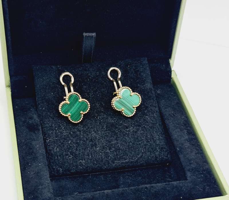 18 ct yellow gold earrings