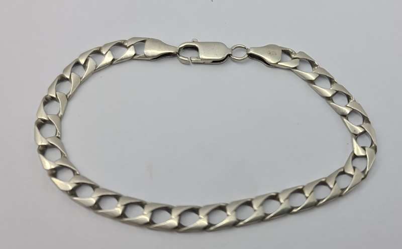 925 Silver men bracelet