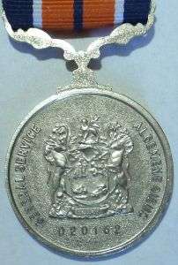 1 x S.A POLICE GENERAL SERVICE MEDAL.