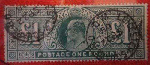 GREAT BRITAIN KING EDWARD V11 SG 83-97 SCARCE! 1/2d to 1 POUND - COMPLETE SET HUGE C.V.
