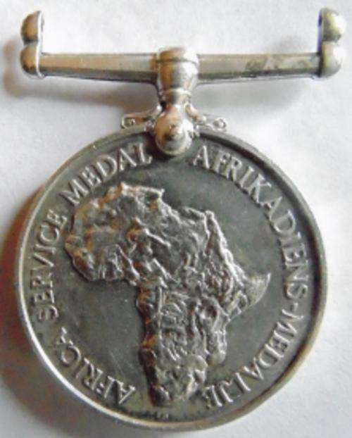 1 x AFRICA SERVICE MEDAL.