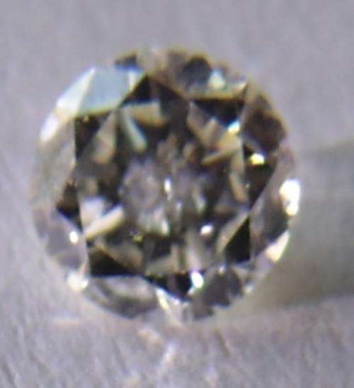 0.371 CT CERTIFIED "GENUINE NATURAL DIAMOND"