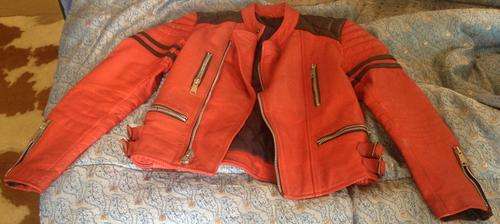 1970's vintage genuine leather biker jacket