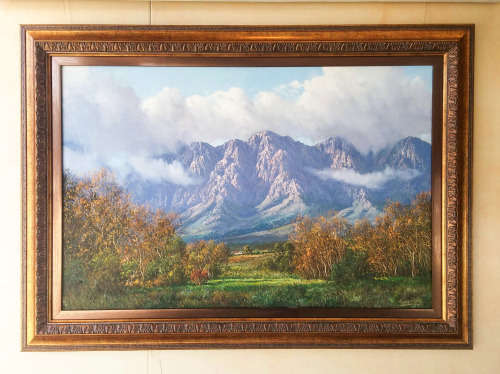 Casey van der Leek - Oil on Board