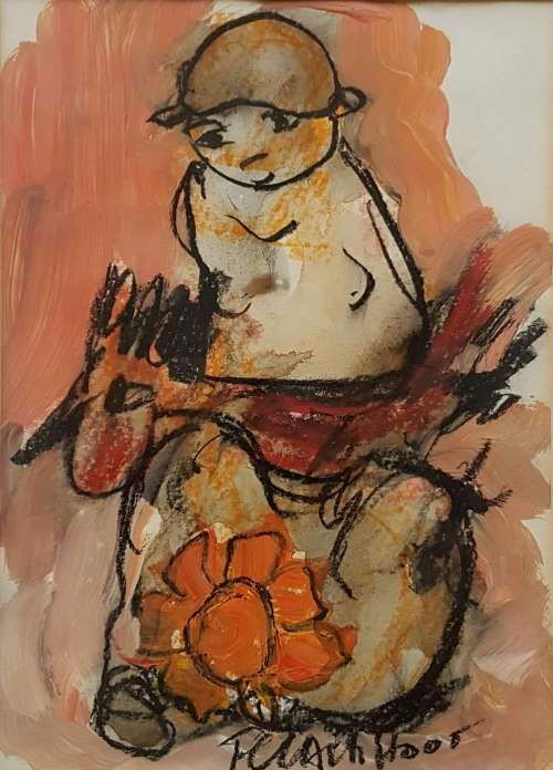 Frans Claerhout - Original Mixed Media C1975 - 1985