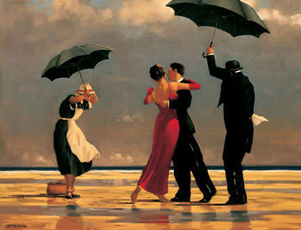 Jack Vettriano - The Singing Butler