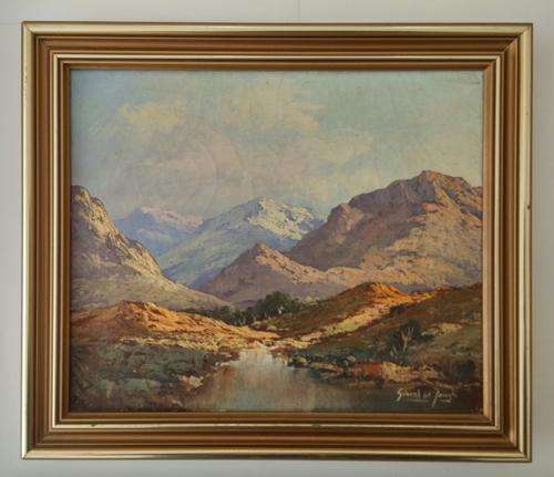Gabriel de Jongh - Oil on Canvas