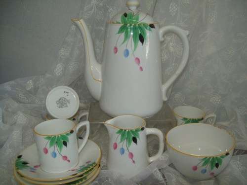 Lovely Vintage GRAFTON COFFEE SET ~ EXCELLENT Condition!! ALL for 1 Bid!