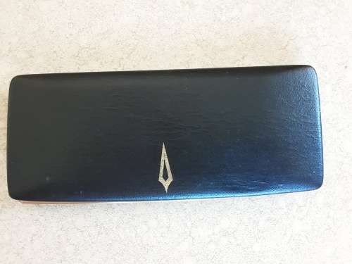 UNIQUE set of TWO Sheaffer Fountain Pens!! 14kt Gold nibs ~PFM V~ In original pen case circa 1959