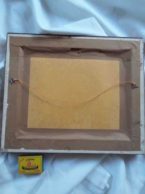 STUNNING!! Golden Frame Original Painting!! with Artist signature
