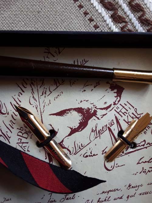 STUNNING!! *Stuart Houghton* Copperplate CALLIGRAPHY Pen set!!