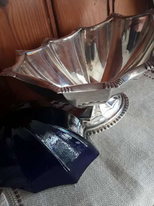 STUNNING!! Vintage *COMPÔTE BOWL* and *BUTTER DISH* Both 1 BID!!