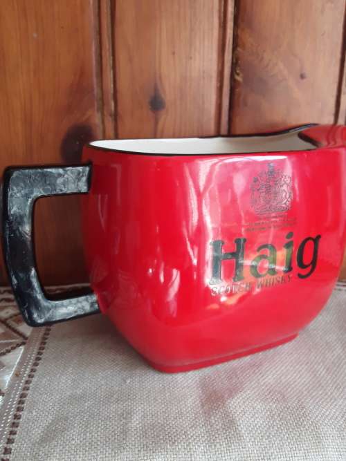SCARCE!! vintage*CARLTONWARE* HAIG Scotch Whisky Jug!! circa 1940`s/50`s