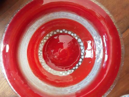 MAGNIFICENT!! *JOHN ROSS ORIGINALS* GLASS BOWL Knysna!!!
