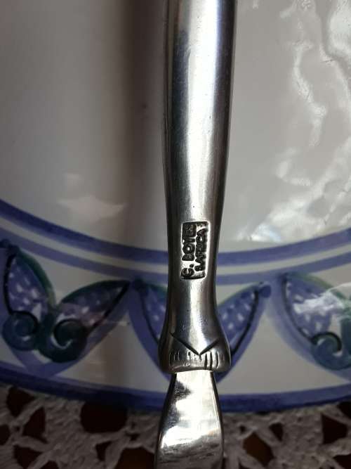 FANTASTIC!! Vintage CARROL BOYES Mermaid~Pickle Fork clearly Branded!!!