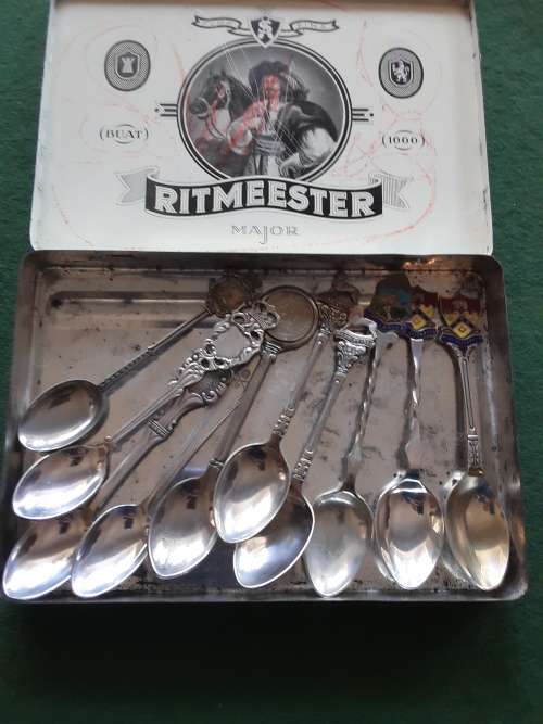 FABULOUS COLLECTION!! 10x Vintage T Spoons ~ All 1 Bid!