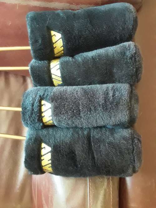 4 Vintage GARY PLAYER *ANVIL* Golf Clubs CLASSIC + Original Clubs socks!!