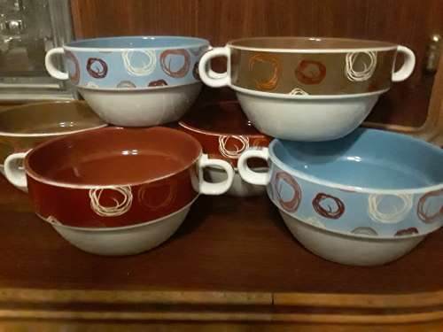 6 MODERN LIVING Spaghetti / Soup Bowls!!