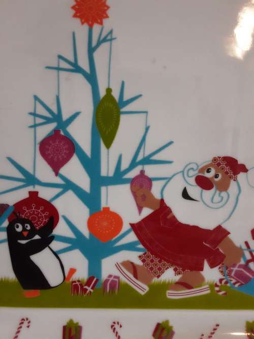 *CHRISTMAS* porcelain COMBO! Excellent condition! Both1 Price!