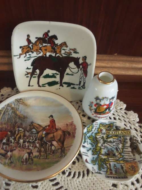 Collection of Quaint porcelain *TRINKETS* 4 for 1 Bid!!